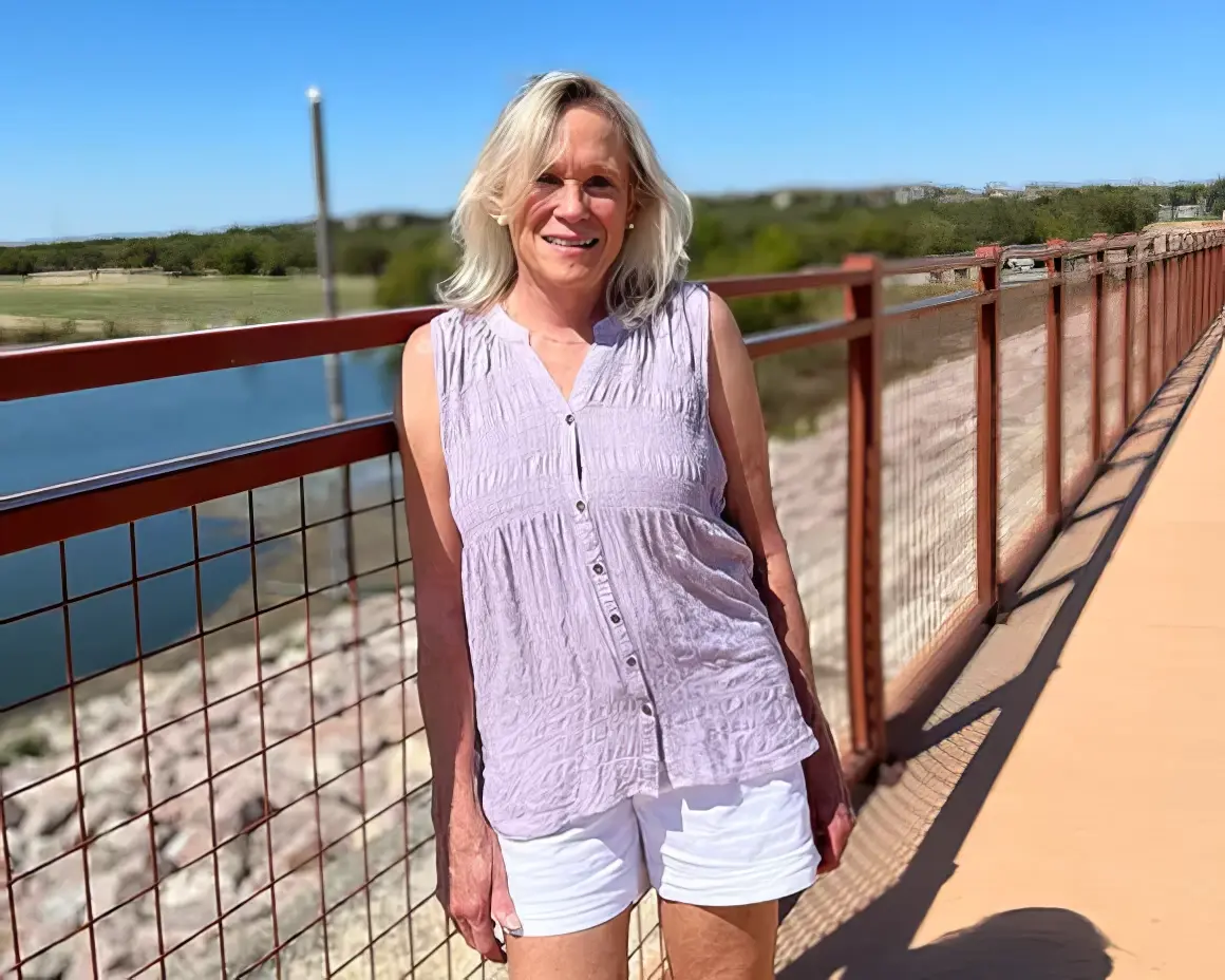 Catherine Grantham outdoors in Missouri