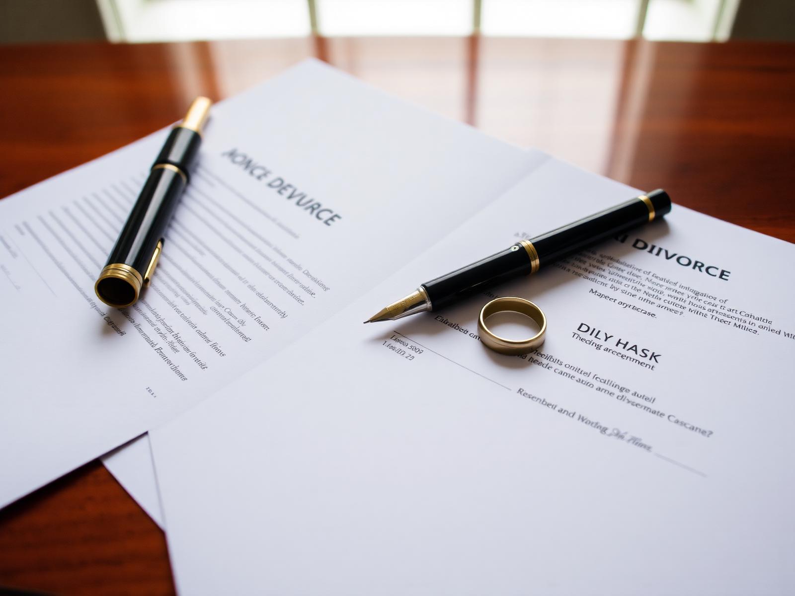 Hands resting together over a document